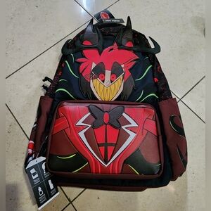 Hazbin Hotel Alastor Figural Backpack Manga Anime NWT